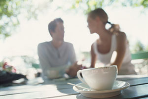 オシャレな喫茶店のBGM・ジャズ　イメージ